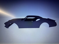 3A3D Resin Chevelle Body