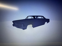 3A3D Chevy II Resin Body