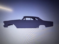 3A3D Chevy II Resin Body
