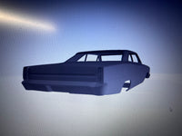 3A3D Chevy II Resin Body